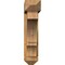 Ekena Millwork Balboa Arts and Crafts Rough Sawn Bracket w/ Offset Brace, Western Red Cedar, 6"W x 26"D x 26"H BKT0604X26X26BOA03RWR - alternate 2